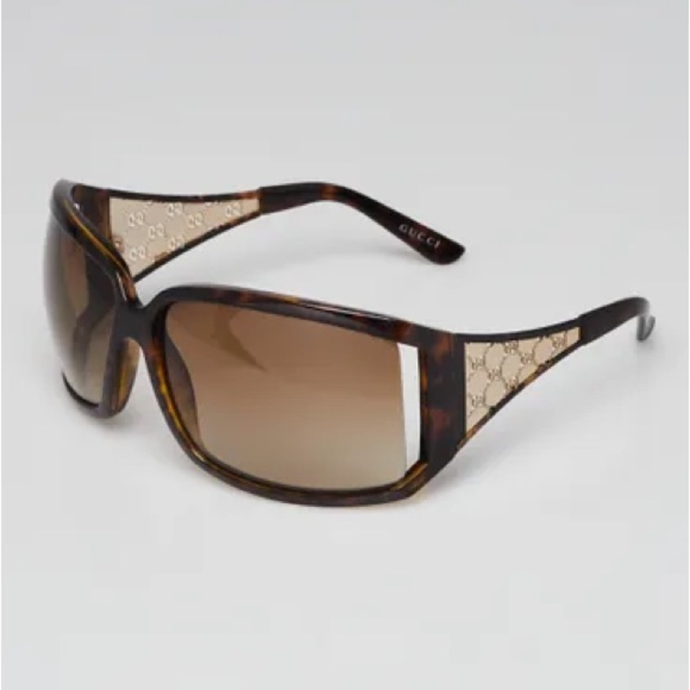 Gucci GG2999/S Tortoise Shell Sunglasses | Oversized Designer Luxury Shades